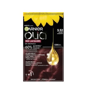 Olia Röd Lack Permanent Färg #5.52-malbec Exquisito