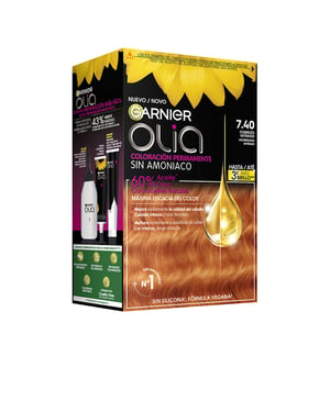 Olia Permanent Färg #7,40 - Intensiv Koppar 4 st