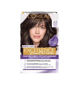 Excellence Cool Haarkleur #4.11-intense Asbruin 192 ml