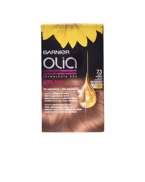 Olia Permanente Kleur #7,3-gouden Donkerblond Set 4 stuks