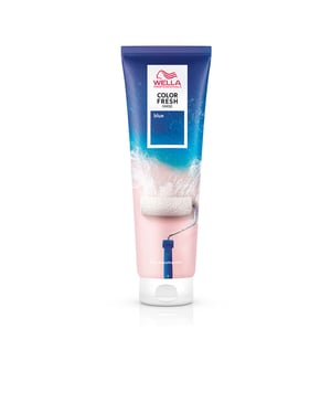 Kleurverfrissingsmasker Fun Color Mask #blauw 150 ml