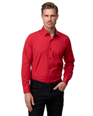 Zakelijk overhemd Slim Fit Premium Katoen-Stretch