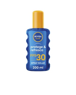 Solskydd & fräschör Osynlig Solkräm Spf30 200 ml