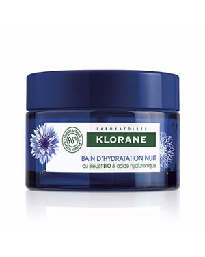 Bio Korenbloem & Hyaluronzuur Nacht Hydratatie Bad 50 ml