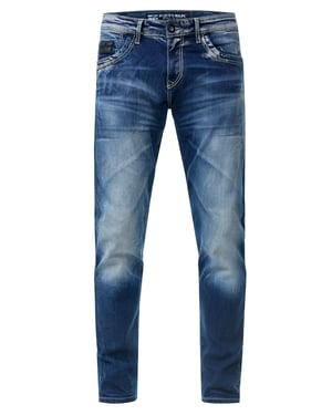 Jeansbroek "YAMATO" slim fit streetwear katoen stretch