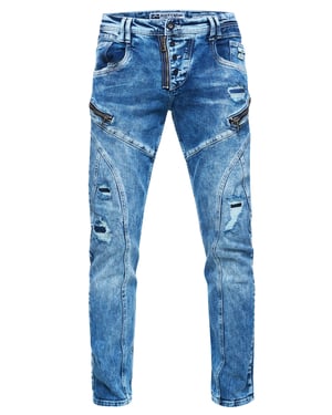 Jeansbroek "MORI" slim fit (THE FINAL BOSS)