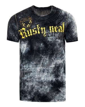T-shirt in kleur met logo-print in de stijl van Tie Dye Batik