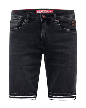Zwarte gebruikte jeansshorts "BENSON"