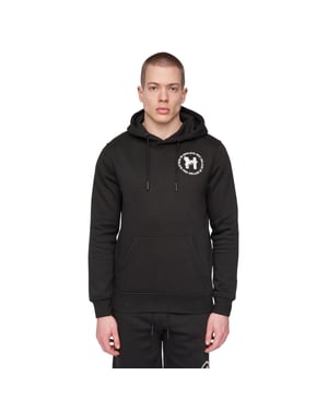 Henleys Heren Metafone Hoodie (Zwart)