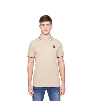 Duck and Cover Heren Wilkins Poloshirt (Steen)