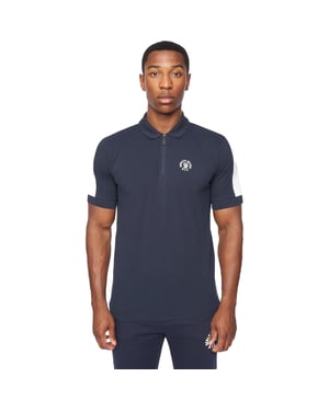 Henleys Heren Calyer Poloshirt (Marine)