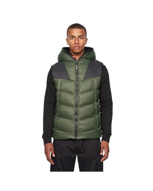 Duck and Cover Heren Raymax Gilet (Donkere Olijf)