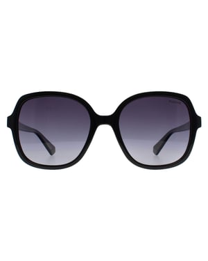 Polaroid Square Womens Black Grey Gradient Polarized PLD 4177/S/X