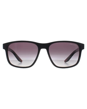 Prada Sport Rectangle Mens Black Grey Gradient PS06YS