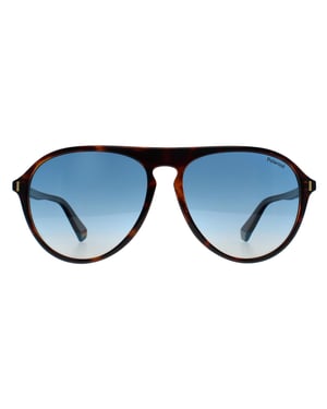 Polaroid Aviator Unisex Havana Blue Gradient Polarized PLD 6225/S