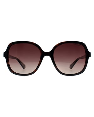 Polaroid Square Womens Havana Brown Gradient Polarized PLD 4177/S/X