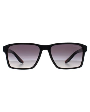 Prada Sport Rectangle Mens Black Grey Gradient PS05YS