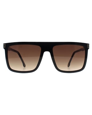 Carrera Rectangle Mens Black Brown Gradient Carrera 1048/S