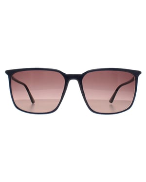 Calvin Klein Rectangle Mens Blue Brown CK22522S
