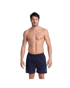 Arena Mens Fundamental Swimming Trunks (Navy/Turquoise)