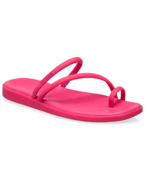 Crocs Miami Toe Loop Sandal Dames Dragon Fruit Sandalen