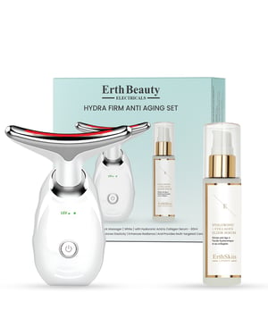 Hydra Firm Anti-Aging Set (ÅLDRINGSHÄMMAREN FÖR ANSIKTET OCH NACKEN - vit med HA-serum)