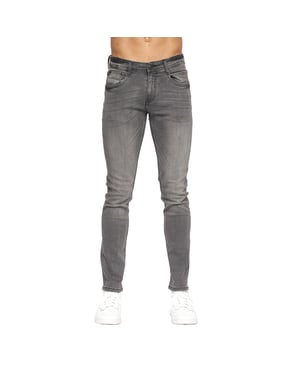 Duck And Cover Mens Maylead Slim Jeans (Grey)