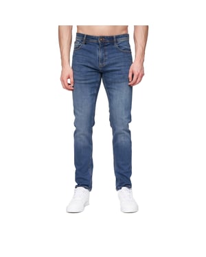 Henleys Heren Mayhen Slim Jeans (Stone Wash)