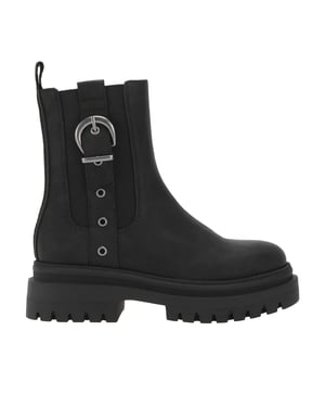 Rocket Dog Dames/Dames Dekko Gesp Enkellaarsjes (Zwart)