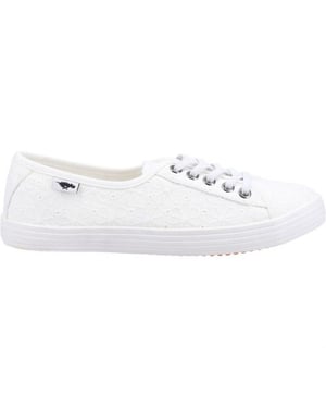 Rocket Dog Dames/dames Chow Chow Elsie Eyelets Pompen (Wit)