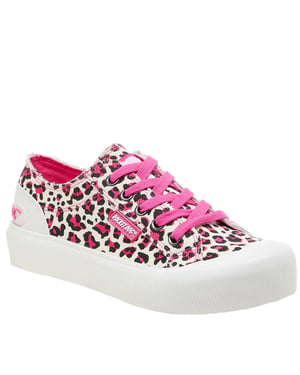 Rocket Dog Dames/Dames Jazzin Plus Monroe Trainers (Heet Roze)