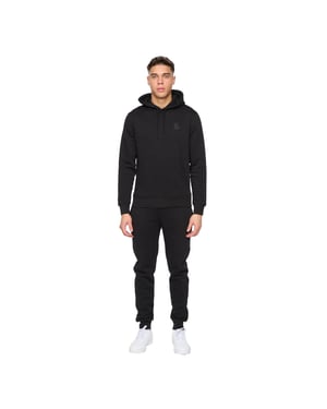 Duck and Cover Heren Merchell Hoodie en Joggers Set (Zwart)