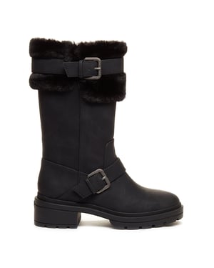 Rocket Dog Dames/dames Igloo lange laarzen (Zwart)