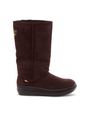 Rocket Dog Sugardaddy Dames/Dames Leder Trekken Op Laars (Chocolade)