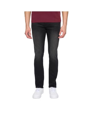 Duck and Cover Heren Overburg Tapered Jeans (Zwart)