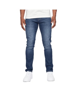Duck and Cover Heren Overburg Tapered Jeans (Donkere wasbeurt)