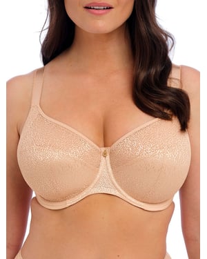 Demure Moulded Non Padded Bra