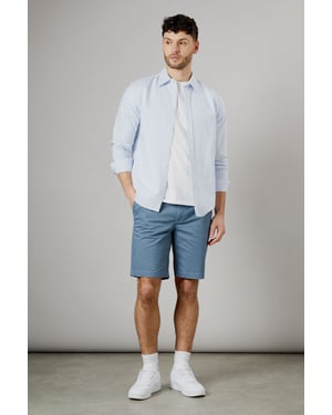 Mid Blue Classic Chino Short