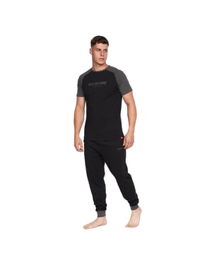 Duck and Cover Heren Vianney Pyjama Set (Zwart)