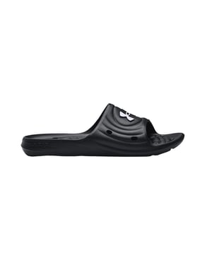 Under Armour Unisex Volwassenen Locker IV Sliders (Zwart/Wit)