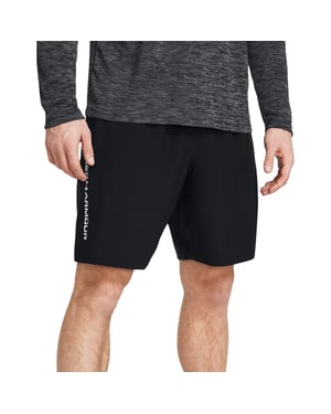 Under Armour Mens Technical Wordmark Woven Shorts (Black)