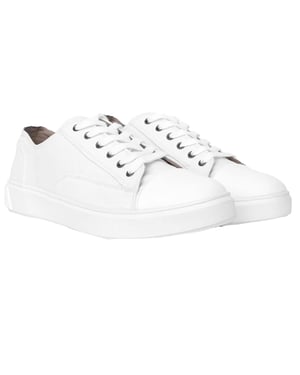 Duck and Cover Heren Nesta Sportschoenen (Wit)