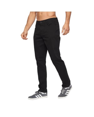 Duck and Cover Mens Franztown Slim Chinos (Black)