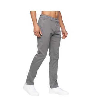 Duck and Cover Heren Moretor Chino (Donkergrijs)