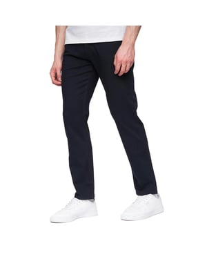 Henleys Heren Visit Chinos (Zwart)