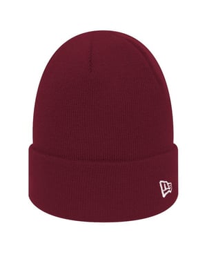 New Era Unisex Adult Flag Knitted Beanie (Maroon)