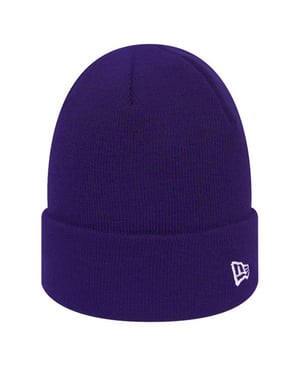 New Era Unisex Adult Flag Knitted Beanie (Purple)