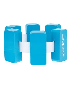 Speedo Uniseks zwemgordel voor volwassenen (Blauw/Wit)