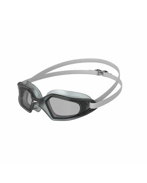 Speedo Unisex Zwembril Hydropulse Volwassenen (Wit/Grijs)