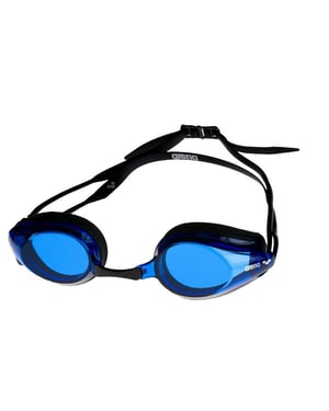 Arena Unisex Adult Tracks Clear Swimming Goggles (Blue/Black)